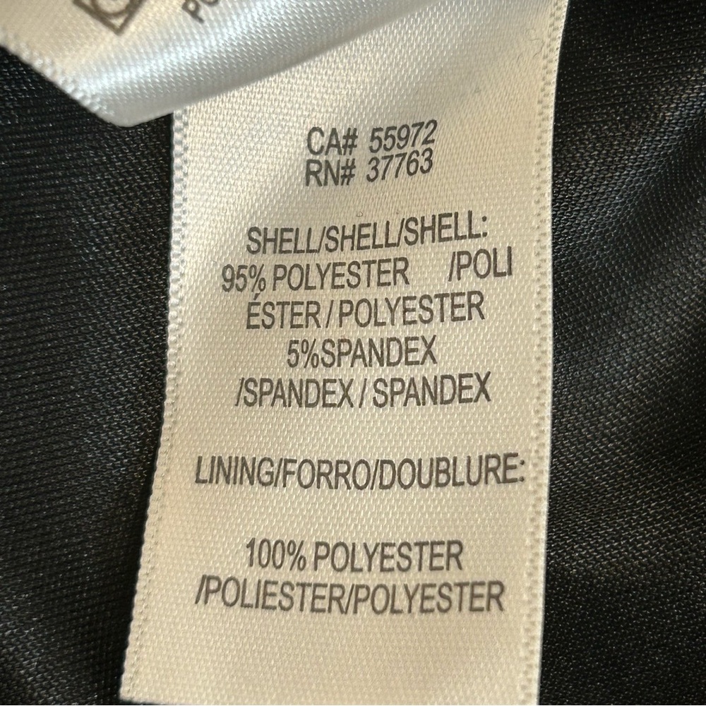 Black Sleeveless Maxi Dress From Laundry by Shelli Segal Sz 2 Cocktail Occasion - Picture 8 of 10